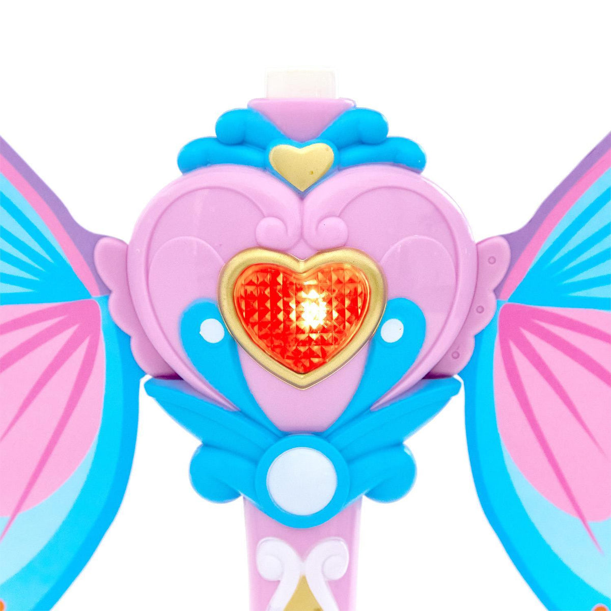 Fairy Butterfly LED Illuminating Bubble Wand Blower in Gift Box