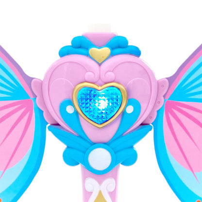 Fairy Butterfly LED Illuminating Bubble Wand Blower in Gift Box