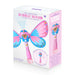 Fairy Butterfly LED Illuminating Bubble Wand Blower in Gift Box