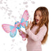 Fairy Butterfly LED Illuminating Bubble Wand Blower in Gift Box