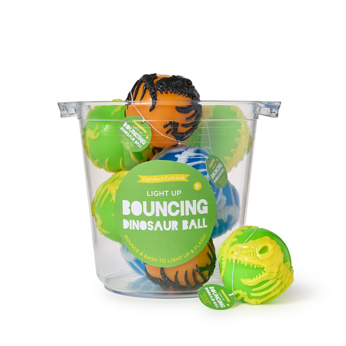 High Bounce Light Up Dinosaur Ball