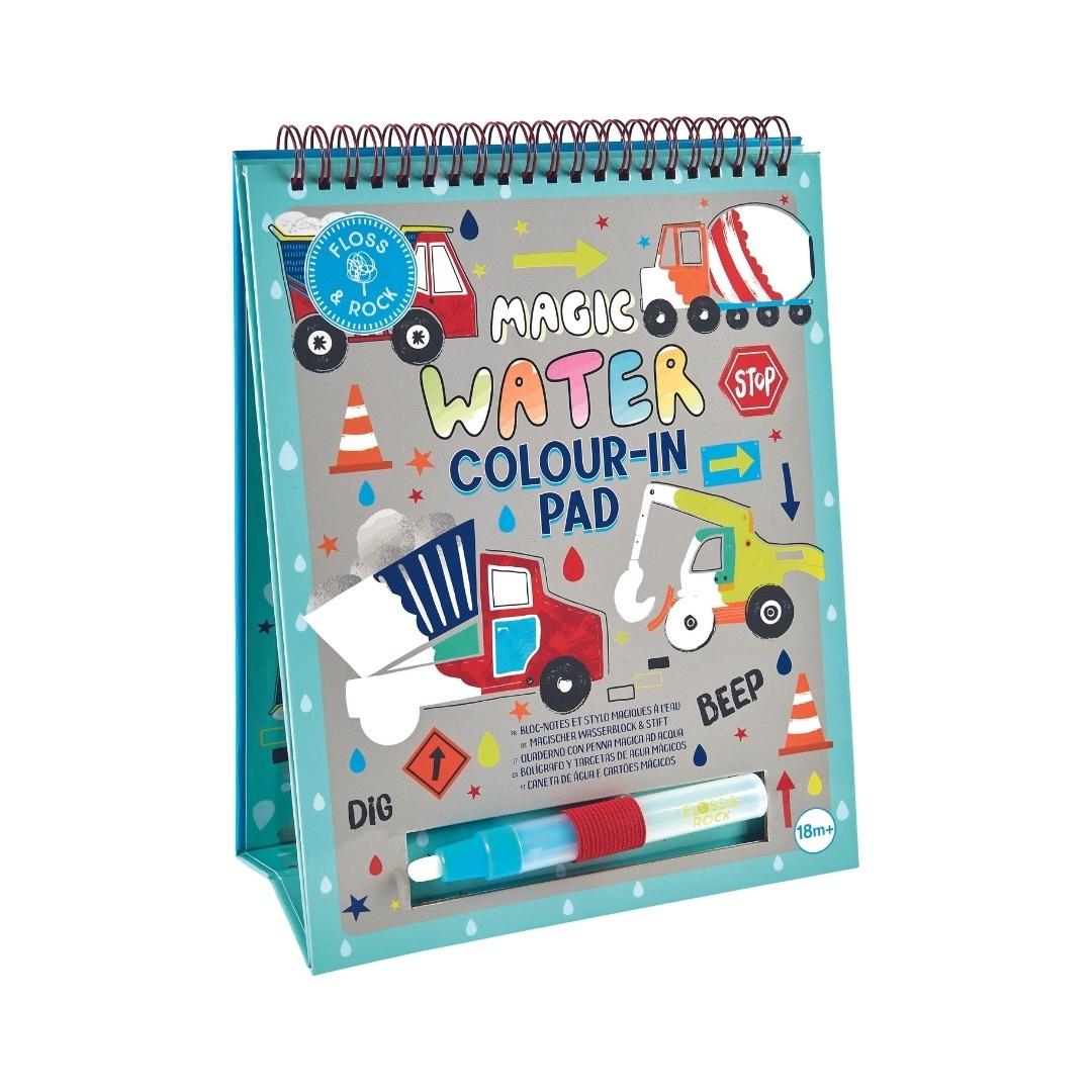 MAGIC COLOR CHANGING WATERCARD EASEL AND PEN - CONSTRUCTION