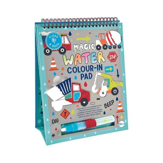 MAGIC COLOR CHANGING WATERCARD EASEL AND PEN - CONSTRUCTION