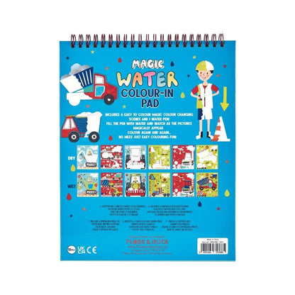 MAGIC COLOR CHANGING WATERCARD EASEL AND PEN - CONSTRUCTION