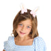 Bunny Ears with Bows Hair Clip Pair on Gift Card
