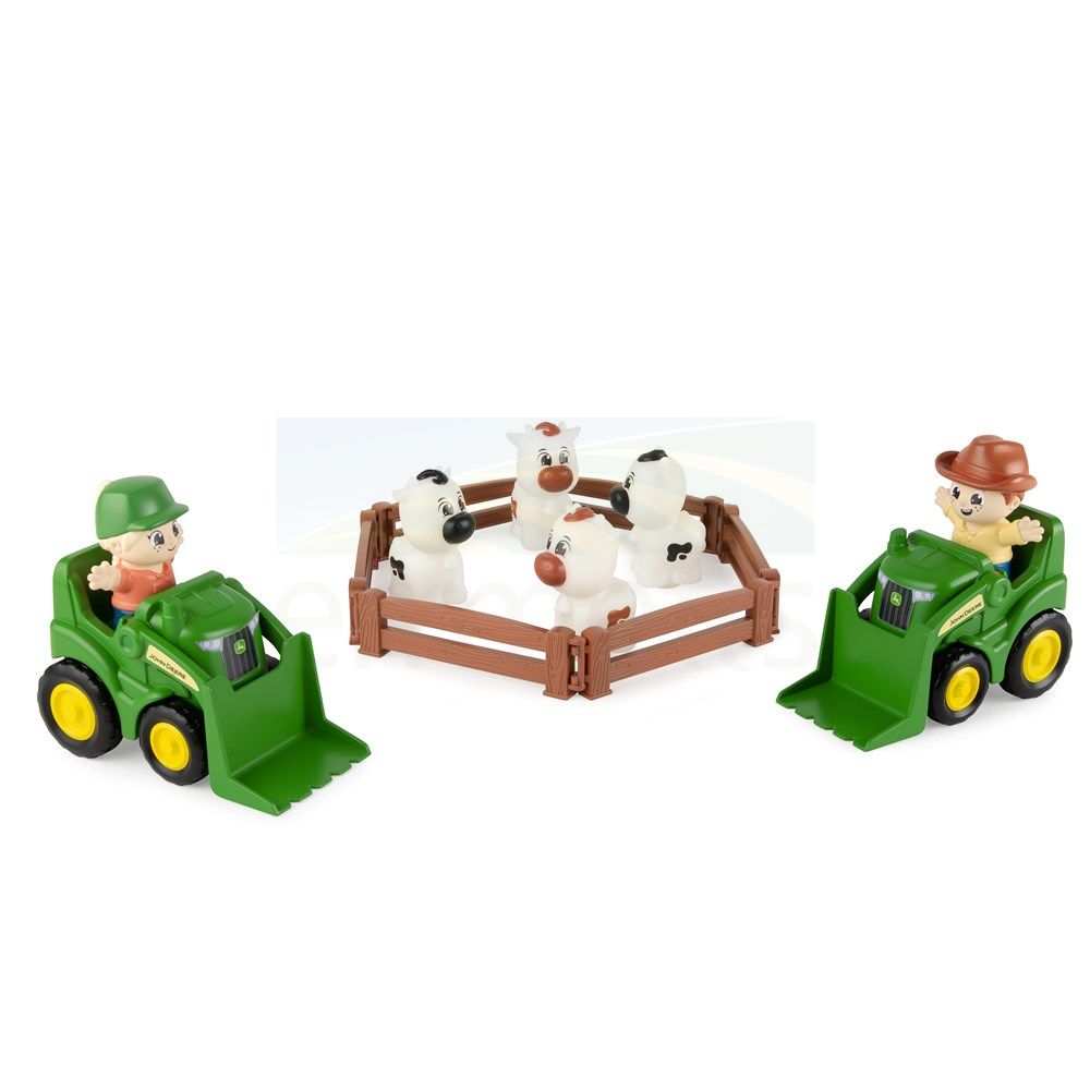 John Deere The Cows Are Out Farm Set Game