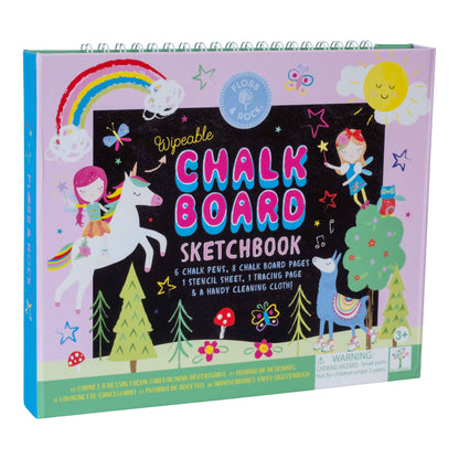 CHALK BOARD SKETCHBOOK - RAINBOW FAIRY