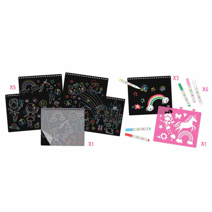 CHALK BOARD SKETCHBOOK - RAINBOW FAIRY