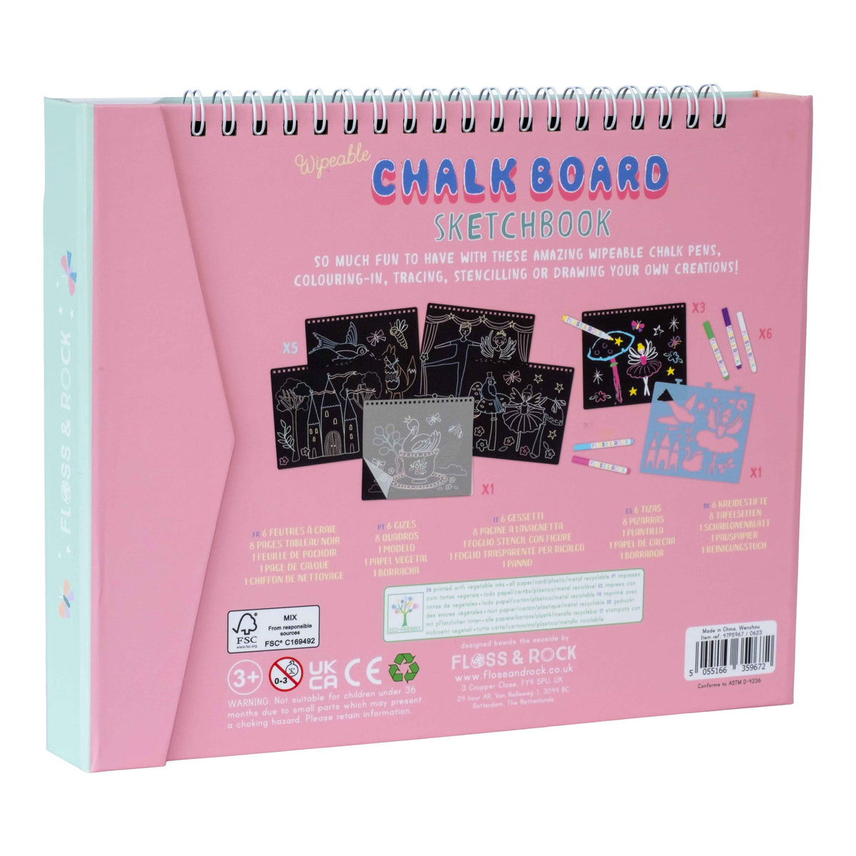 CHALK BOARD SKETCHBOOK - ENCHANTED