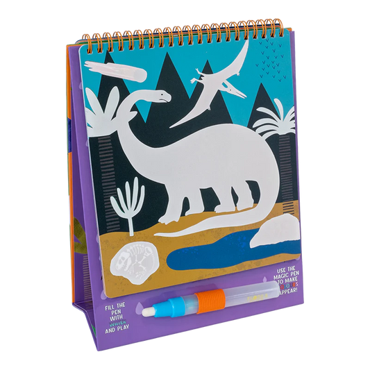 Magic Color Changing Watercard Easel and Pen - Dinosaur