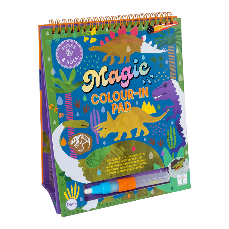 Magic Color Changing Watercard Easel and Pen - Dinosaur