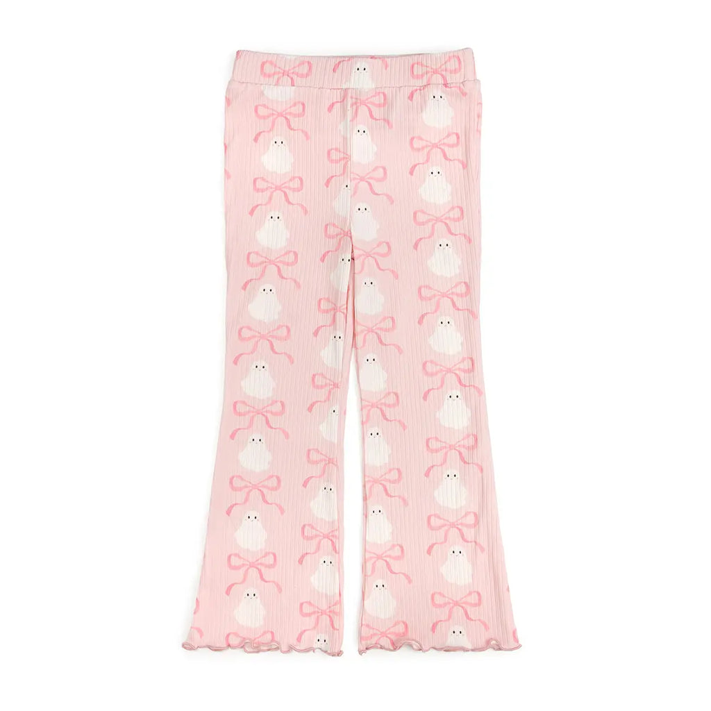 Coquette Ghost Halloween Flare Legging