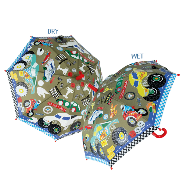 Color Changing Umbrella - Cars