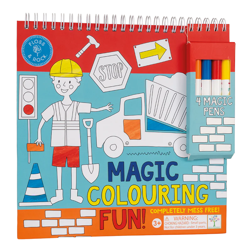 Magic Colouring Fun - Construction