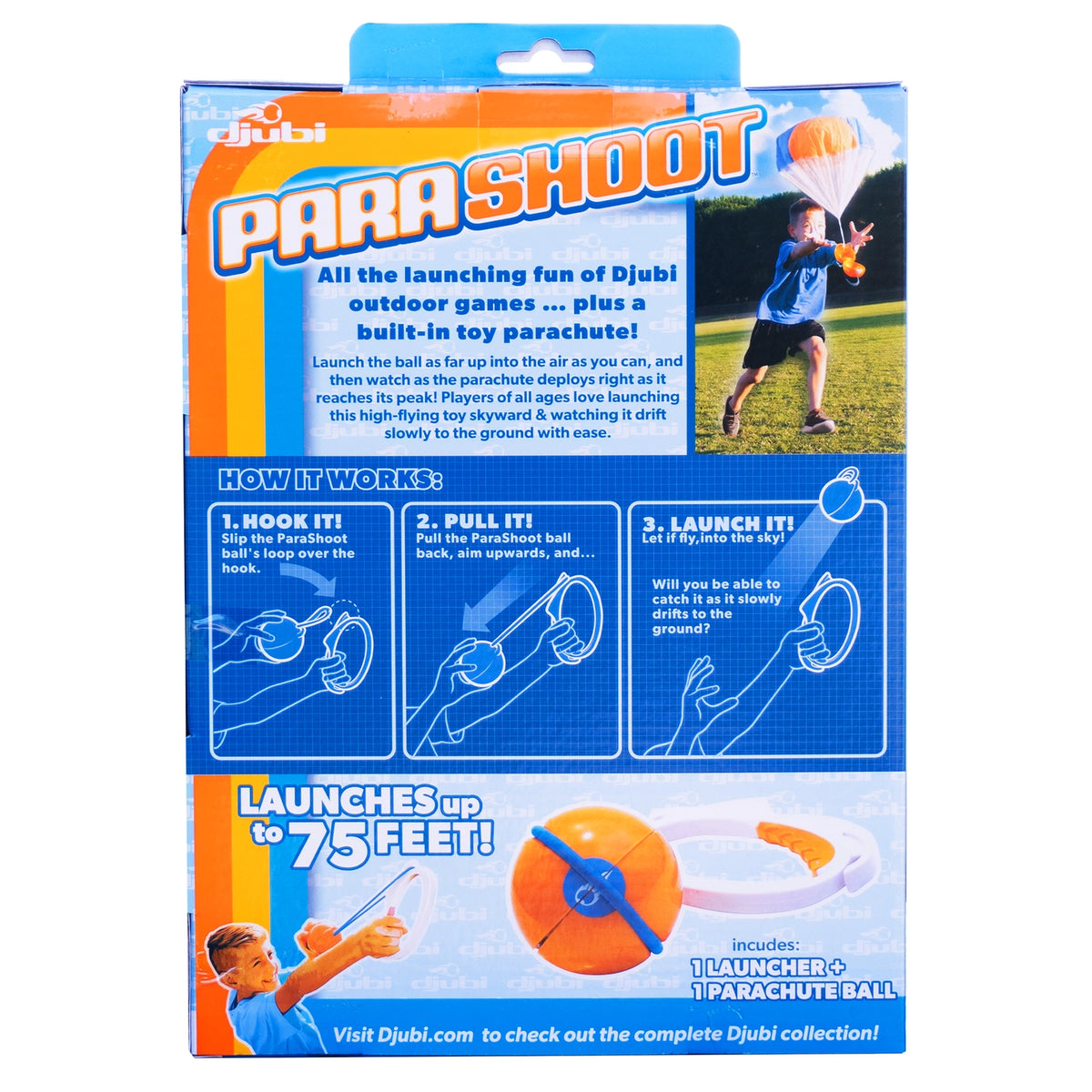 Parashoot - Outdoor Solo Launching Toy For Kids!