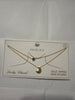 Star and moon necklace
