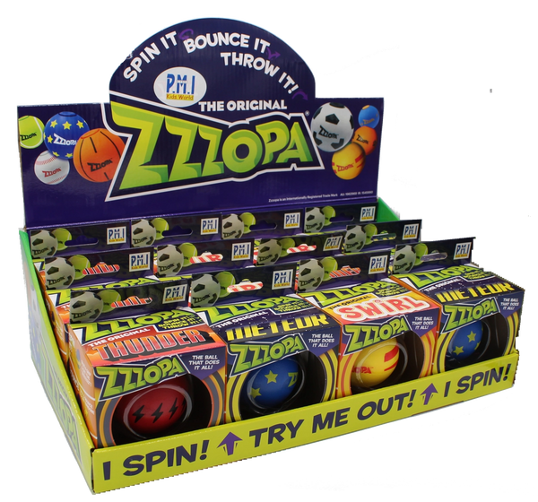 Zzzopa - World's Only Fidget Spinning Bouncy Ball!