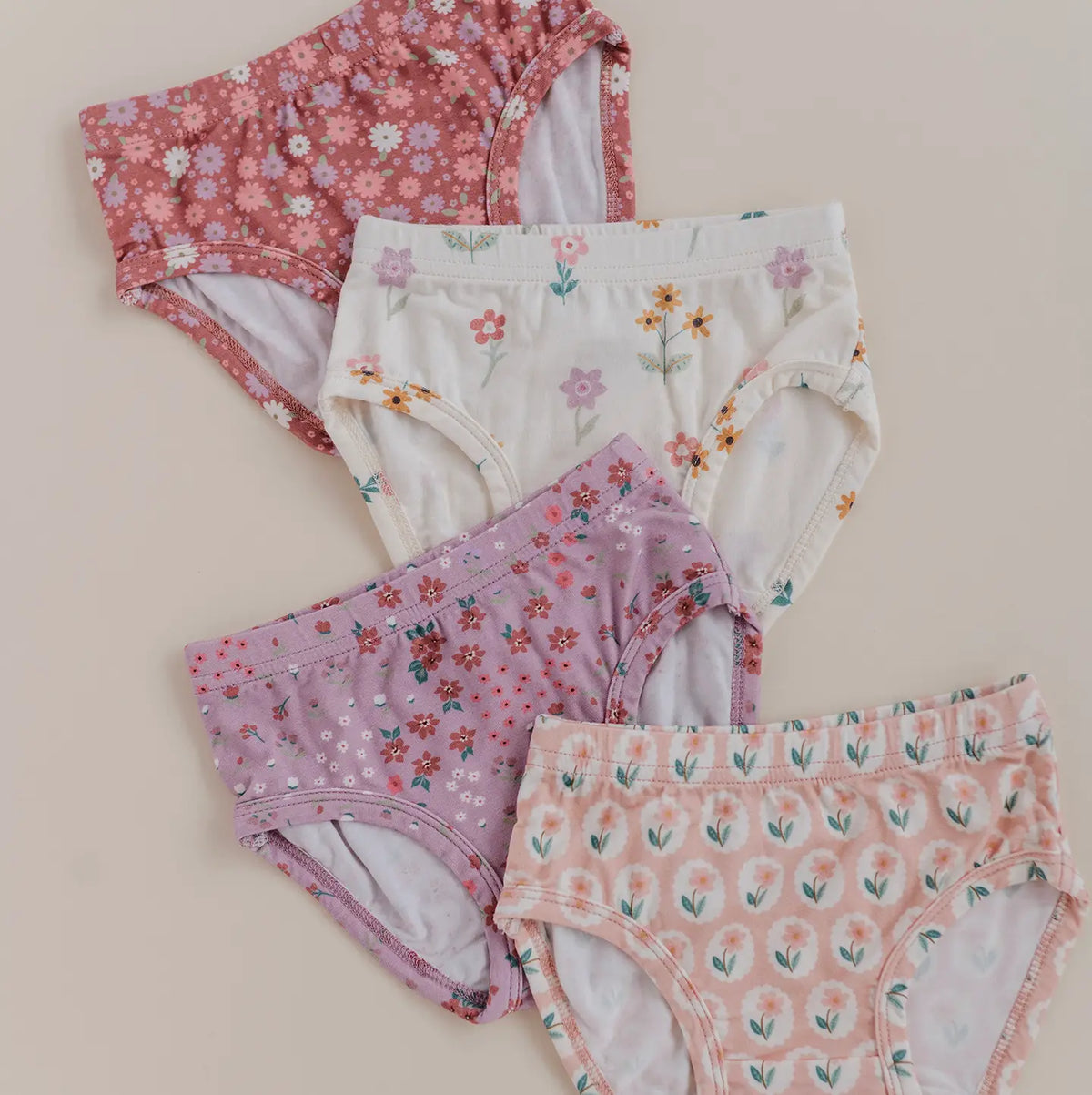 Babysprouts Girl's Underwear - Mini Lilac Cluster