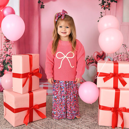 Pink Bow SWEATER