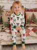 Long Sleeve 2-Piece Set, Country Christmas Bows