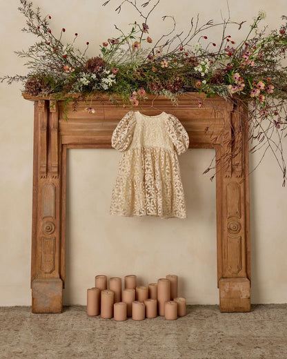 CHLOE DRESS | EMBROIDERED DAISY