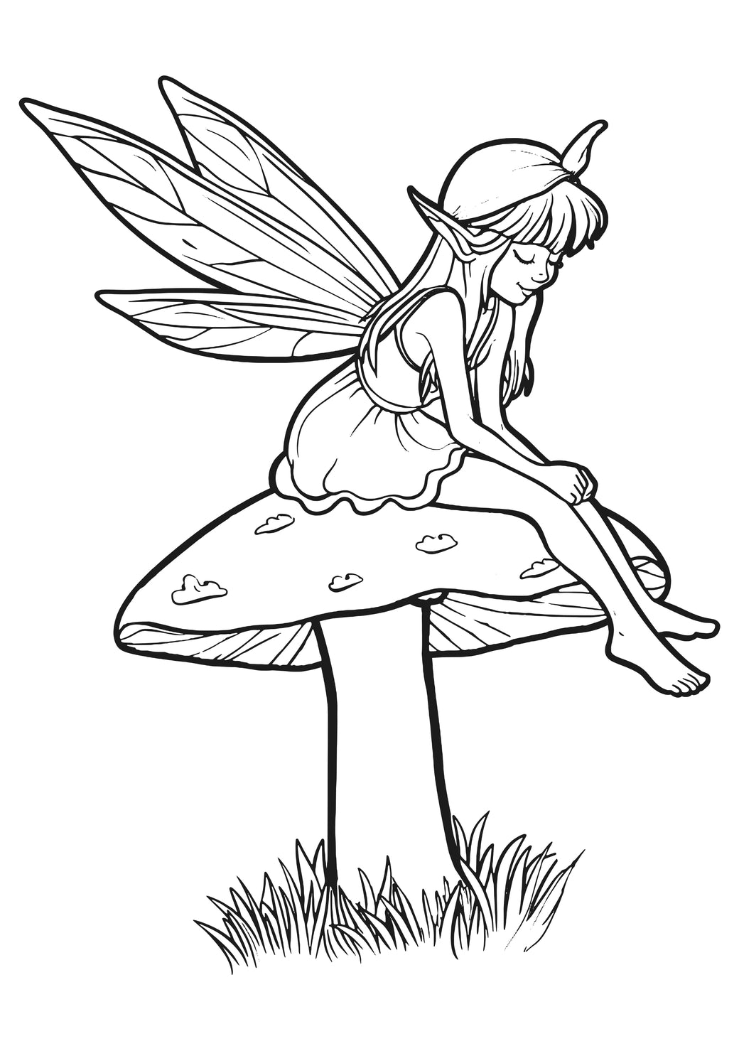 Fairyland Fun- Xxl Coloring Book