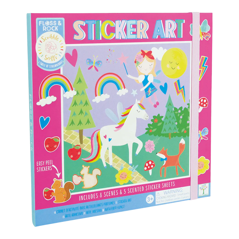 Sticker Art - Rainbow Fairy