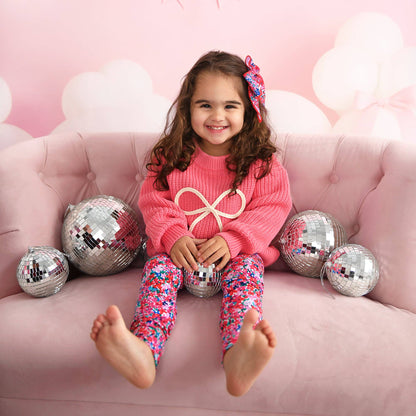 Pink Bow SWEATER