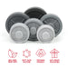 BUFF BABY - Weight Plate Stacker