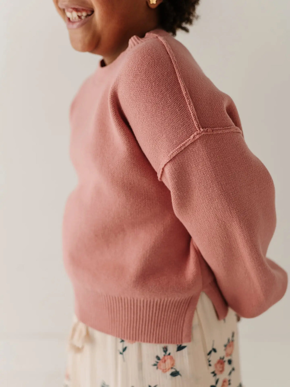 Avery & Alexander Soft Fit Sweater - Terra Rose