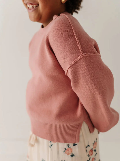 Avery & Alexander Soft Fit Sweater - Terra Rose
