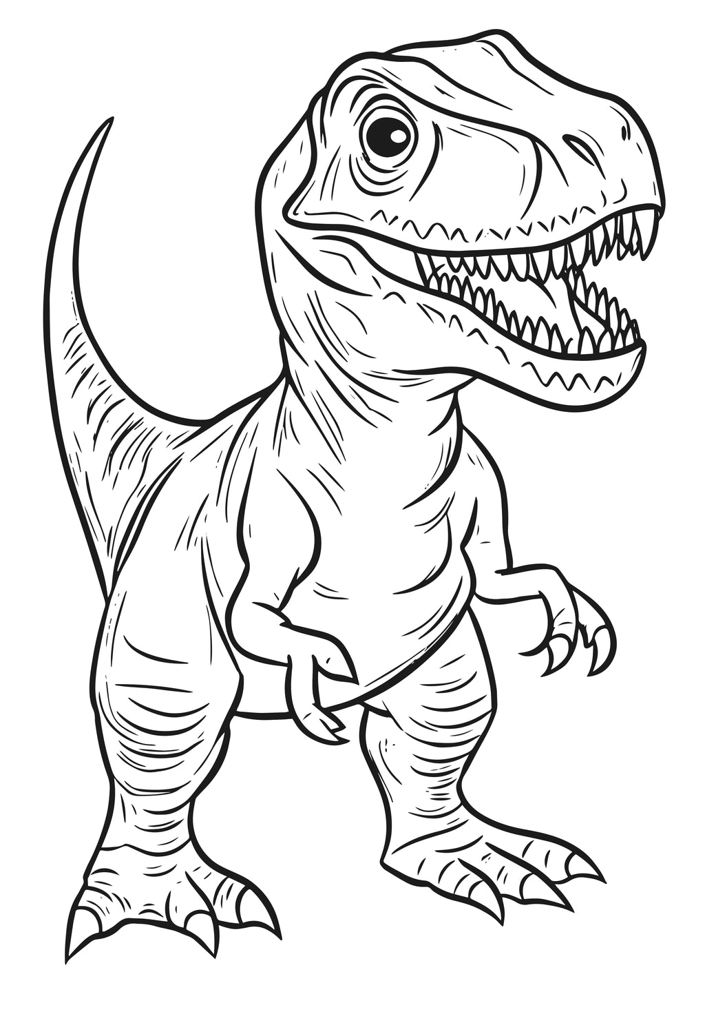 Dino-Mite - Xxl Coloring Book