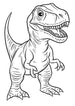 Dino-Mite - Xxl Coloring Book