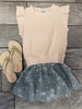 Parker Skort Embroidered Petals