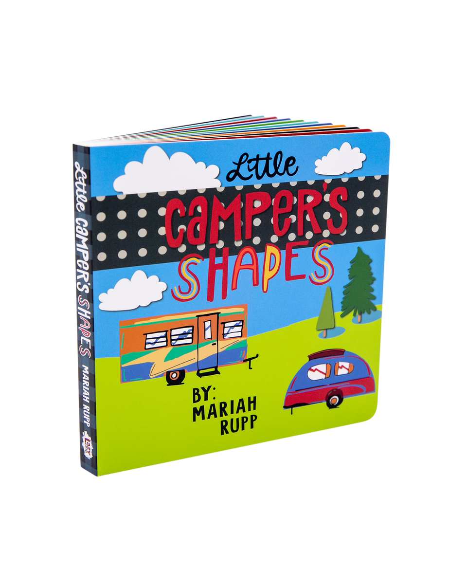 Little Camper Shapes Children's Book