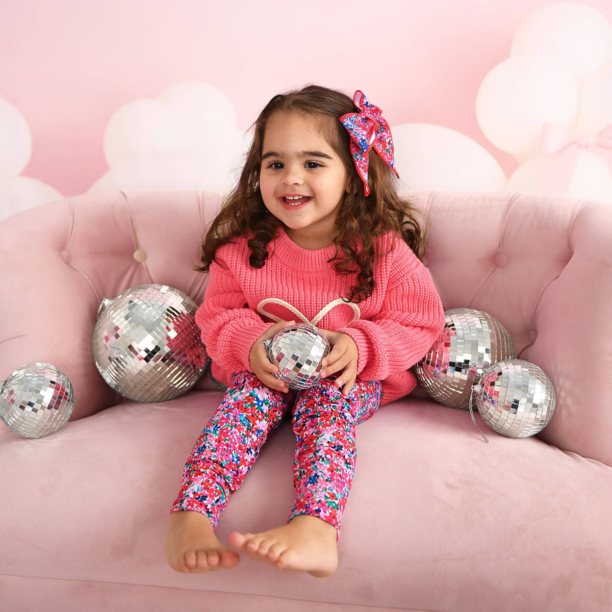 Pink Bow SWEATER