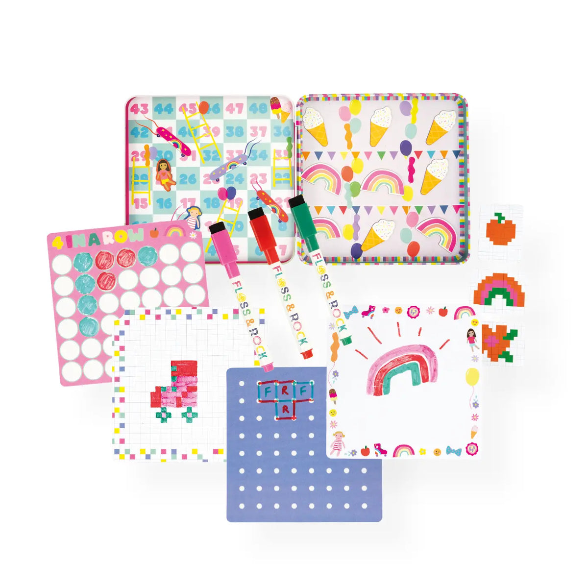 Magnetic Fun & Games Tin - Best Friends