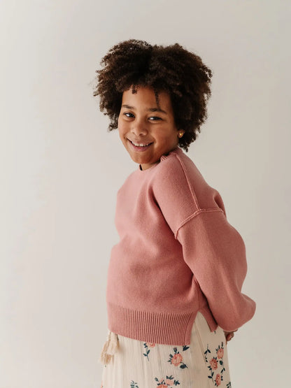 Avery & Alexander Soft Fit Sweater - Terra Rose