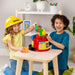 TONKA TOUGH BUILDERS HARD HAT & LARGE SIZE BUILDING BLOCK AND BUCKET PLAYSET