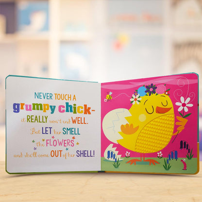 Never Touch a Grumpy Bunny! Board book