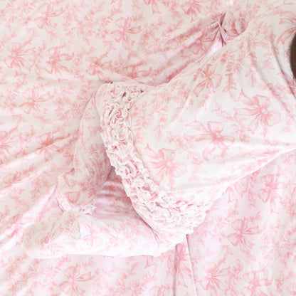 Fancy Frills Ruffle Zipper Footie
