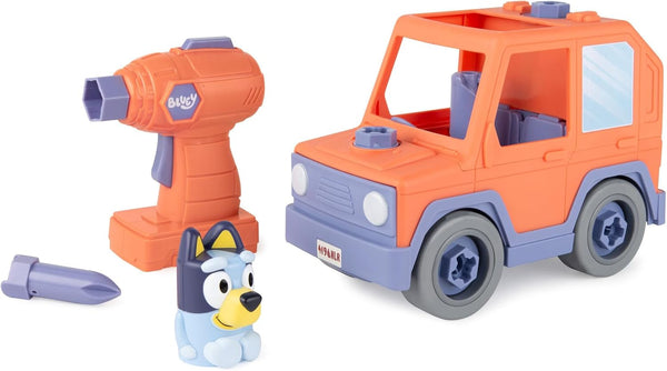 Build-A-Buddy™ Bluey Motorized Car with Drill