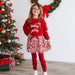 Christmas Plaid Bow Tiered Tutu