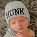 HUNK - Newborn White Hat