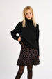 GIRLS KNITTED SWEATER - Dark Grey