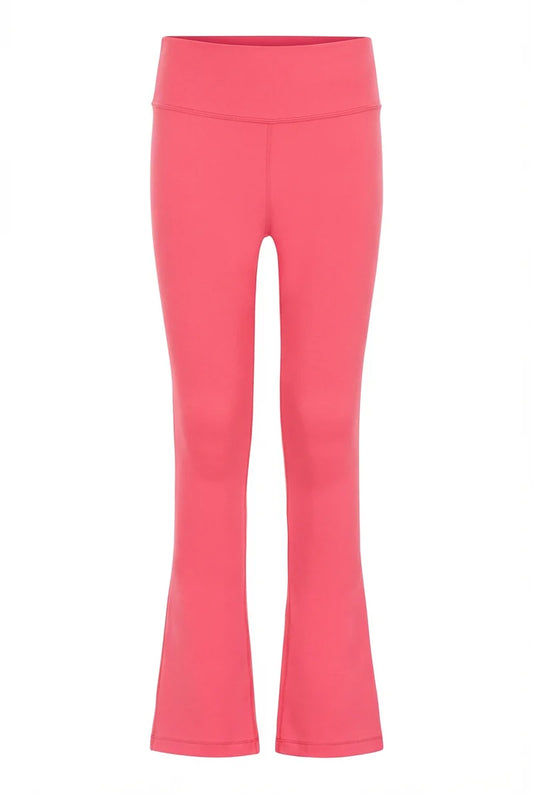 Florie Flare Leggings Coral