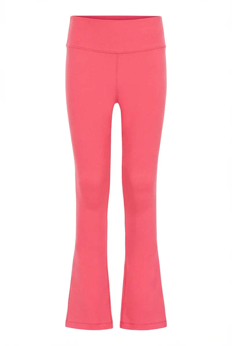 Florie Flare Leggings Coral