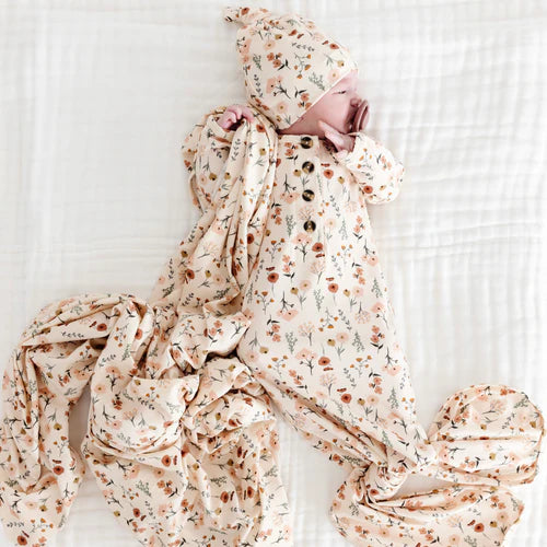 Rachel Knotted Gown - Newborn-3 Month