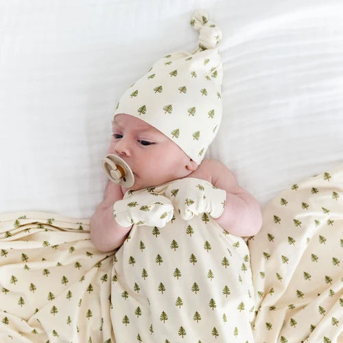 Kevin Top Knot Hat NB-0/3M