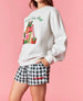 Peach Love - Merry Everything Sweatshirt